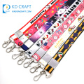 Factory direct sale custom sublimation printing cartoon anime neck strap lanyard for kids